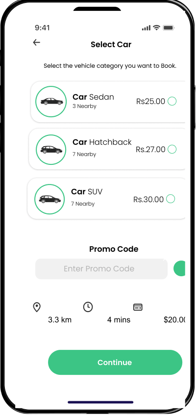 Mobile App for Airport Taxi Booking